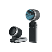 CPHUSA Portable Handheld Turbo Fan, 5-Gear Speed Rechargeable Battery, TurboTech Cooling, Strong Airflow, Quiet USB Mini Fan for Travel, Camping, Hiking, Outdoor Use – Black