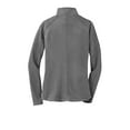thumbnail image 6 of Port Authority Ladies Microfleece Jacket-XL (Pearl Grey), 6 of 8