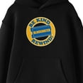 thumbnail image 2 of Blockbuster Be Kind, Rewind Circular Logo Youth Black Hoodie-M, 2 of 3
