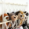 thumbnail image 5 of Injueey Hamaca colgante de gran capacidad para juguetes de peluche o productos para bebés Gran capacidad 2 capas delicadas y suaves Almacenamiento y organización del hogar, 5 of 5