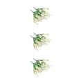 thumbnail image 4 of Paquete de flores artificiales Wosthever Plantas falsas para exteriores Ramo de crisantemo salvaje Type1 NO1, 4 of 6