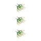 thumbnail image 4 of Flores artificiales Matsuzay plástico ramo Blanco, 4 of 6
