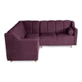 thumbnail image 3 of Sala Esquinera De Velvet Morado Modelo Sabbat, 3 of 8