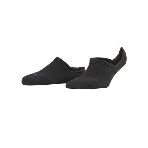 Women's Falke 46296 Cool Kick Invisible No-Show Socks (Black S)