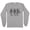 Grey, variant on Ballet Skeletons Long Sleeve Shirt Unisex Large White