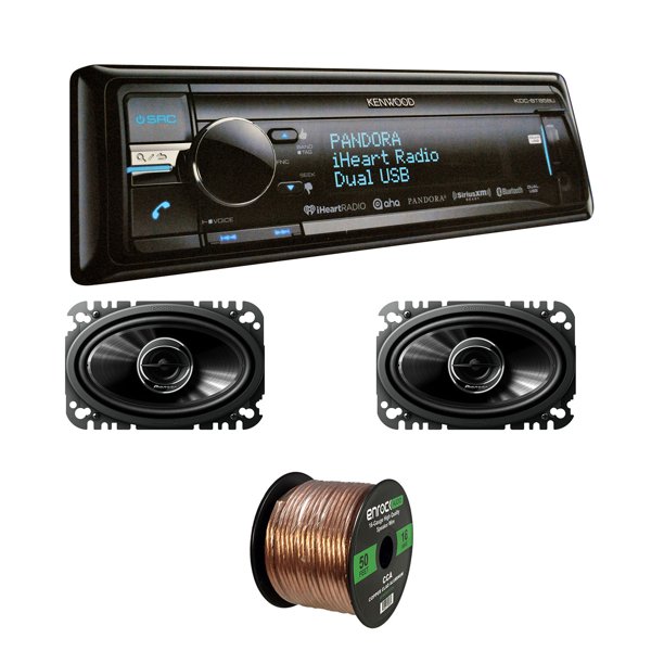 Kenwood KDCBT858U CD Player Bluetooth USB SiriusXM Stereo