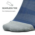 thumbnail image 3 of Feetures Elite Light Cushion No Show Tab Ankle Socks - Sport Sock with Targeted Compression - Nighttime Blue, M (1 Pair), 3 of 6