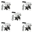 thumbnail image 1 of Guardoinrt Support de Centrage de Roue de Vélo Durable Pratique et Facile à Tenir Support de Centrage de Roue de Vélo Portable ABS 100 Marque - à Noir (Indicateur) 5Ensemble, 1 of 6