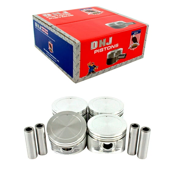DNJ P149 Standard Complete Piston Set Fits Cars & Trucks 95-05 Chrysler Dodge Cirrus 2.0L SOHC