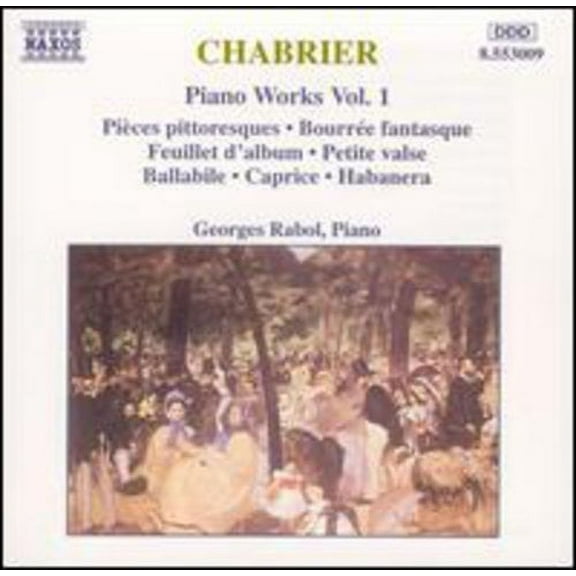 E. Chabrier - Piano Works-Vol. 1 - Music & Performance - CD