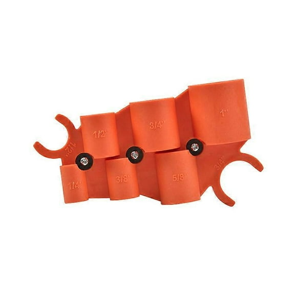 1/4 Inch to 1 Inch Depth Gauge and Pipe Deburring Tool, Copper, PEX, CPVC, PE-RT, HDPE, U702A