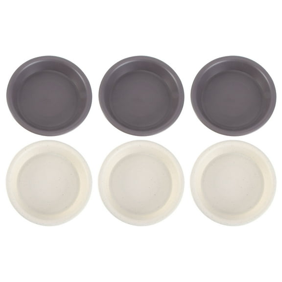 WHAMVOX  6 PCS Square Planter Tray Succulent Plastic Bottom for Potted