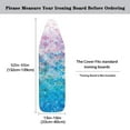 thumbnail image 5 of HELLHERO Standard Size Ironing Board Cover Protector Shell Mermaid Ironing Board Covers with Cozy Nose Pocket Dirt-Resistant Household Iron Boards Covers, 5 of 5