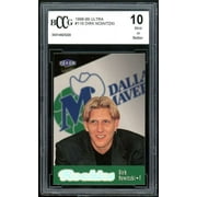 1998-99 Ultra #118 Dirk Nowitzki Rookie Card BGS BCCG 10 Mint+