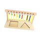 thumbnail image 4 of Percha Montessori para escaleras de cuentas de colores, aprendizaje preescolar, con cuentas, juguete matemático 11 a 20, 4 of 9