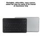thumbnail image 4 of Teclado USB Amonsee con inglés Ruso 80 Teclado Bluetooth 10.1 Ligero Impermeable Inalámbrico Ultra Ancho Delgado a Prueba de Polvo, 4 of 5