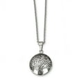 thumbnail image 1 of Collier Arbre de Vie Antique en Acier Inoxydable Poli 20 Po, 1 of 3