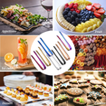 thumbnail image 5 of Ice tongs, 2pcs Small Tongs, for Ice Bucket Ice Sugar Cubes Coffee Bar Food ServingTrue colors, 5 of 5