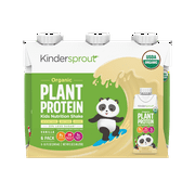 Kindersprout Organic Kids Protein Shake, Vanilla 6pk