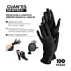 thumbnail image 3 of Guantes De Nitrilo Vinil Libre De Látex Sin Polvo Negro, 3 of 5