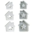 thumbnail image 2 of ZPAQI House Resin Molds for Making Candle Fondant Decorations, 2 of 16