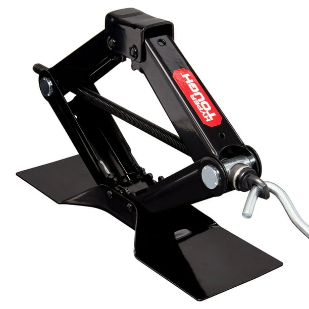 Hyper Tough T10152W Lifting Scissor Jack, 1.5 Ton Black - Walmart