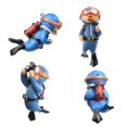 thumbnail image 4 of Decoraciones para peceras SUPTEC Cute Little Diver Paquete de 2, 4 of 6