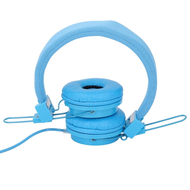 Casque avec Micro, Casque avec Microphone Son Surround Amélioré Bandeau Réglable Microphone à Réduction de Bruit pour Appels pour PC Noir, Blanc, Bleu, Rose