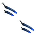 thumbnail image 2 of Guardoinrt Wide Compatibility Improved Performance Bicycle Fender Set For All Bikes Enhanced Safety Plastic Bicycle Mudguard Black Dark Blue 2Set, 2 of 6