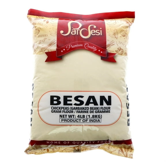 Pardesi 100% Natural Besan (Gram Flour) 4lbs / 1.8Kg