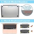 thumbnail image 2 of iNOTOGG Compatible avec MacBook Air 13 Inch Case 2022 2021 2020-2018 Release A2337 M1 A2179 A1932, Coque Rigide, 2 of 5