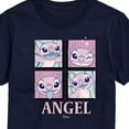thumbnail image 3 of Disney - Lilo & Stitch - All The Expressions Of Angel - Men's Short Sleeve Graphic T-Shirt, 3 of 5