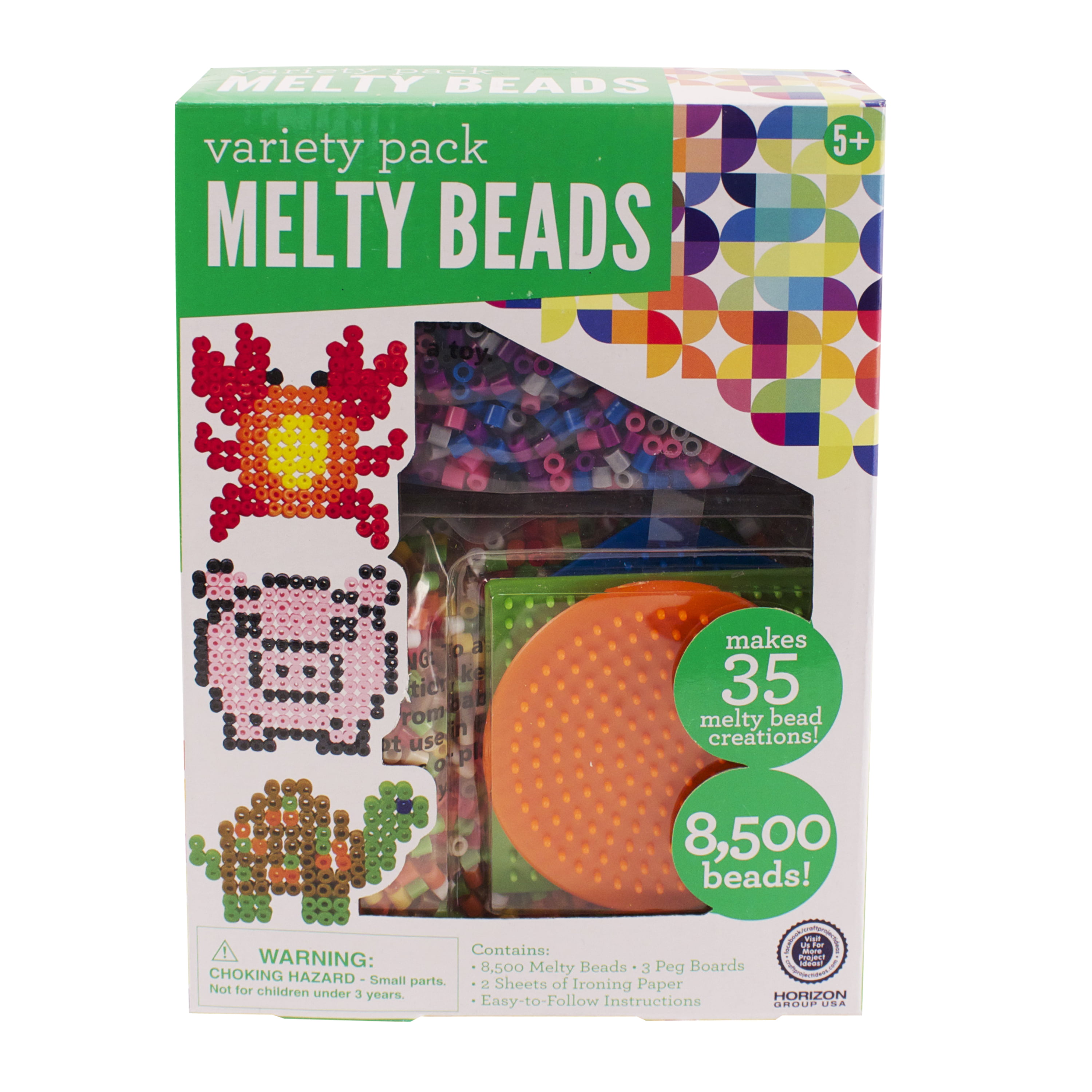 Heat And Fuse Melty Beads Craft 2-Pack, Five Below