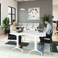 thumbnail image 3 of Synergy 72-inch Rectangle Modular Conference Table in White - Engineered Wood, 3 of 8