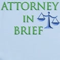 thumbnail image 2 of CafePress - Attorney In Brief Infant Bodysuit - Baby Light Bodysuit, Size Newborn - 24 Months, 2 of 4
