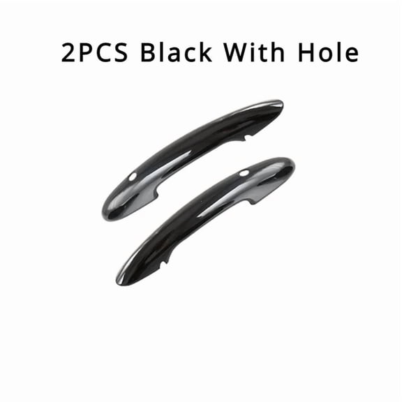 BOXIANG 2Pcs Glossy Black Door Handle Cover Stickers For BMW MINI Cooper S F54 F55 F60 F56 F57 Car Styling Interior Car Accessories
