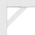 thumbnail image 3 of 3"W x 18"D x 18"H Standard Traditional Architectural Grade PVC Bracket with Block Ends, 3 of 11