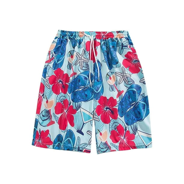 Short Pants Swim Beach For Swim Beach Sublimation Prints Quickly Dry