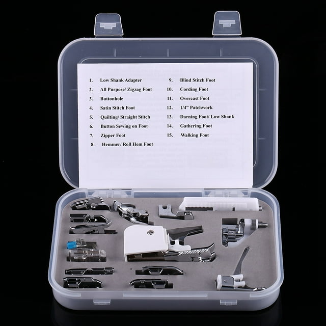 Presser Foot Kit, Presser Foot, Various Types Stainless Steel Universal Feet Set For Sewing Machines