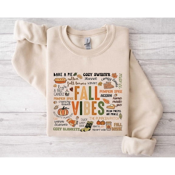 Fall Vibes Sweatshirt, Halloween Sweatshirt, Fall Sweatshirt, Fall Leopard Sweatshirt, Fall Time Sweatshirt, Cute Thanksgiving Sweatshirt