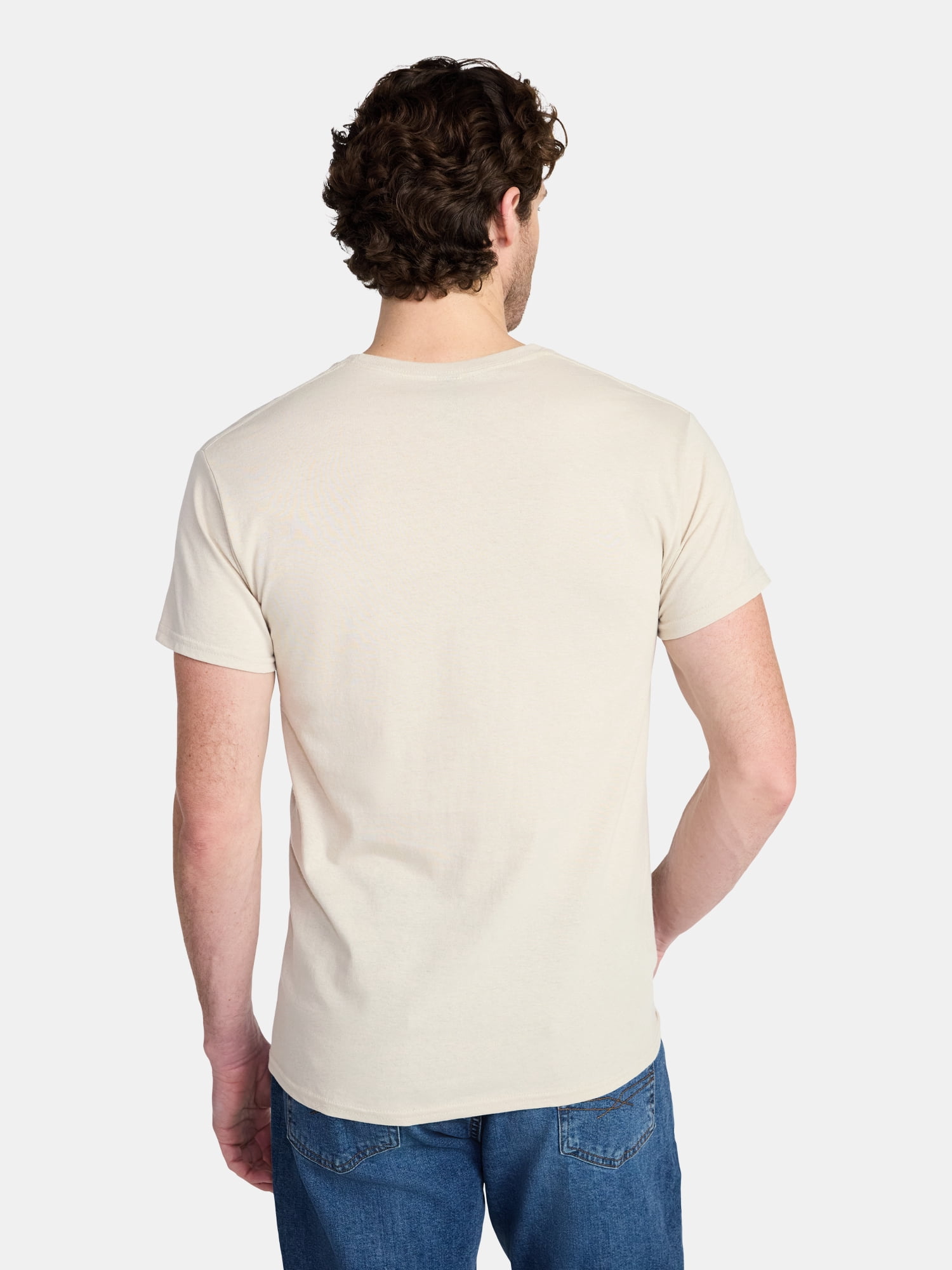 Miller Men's and Big Men's High Life Fishing Graphic Tee, Sizes S-3XL
