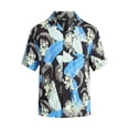 thumbnail image 5 of Lilo and Stitch Men's and Big Men's Graphic Button Up Shirt, Sizes S-3XL, 5 of 5