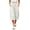 White women wide leg capri pants a1, variant on Cagogo Women's Wide Leg Capri Pants Elastic Waist Casual Solid Palazzo Pants with Pockets Summer Travel Lounge Trousers Party Outfits, Army Green M