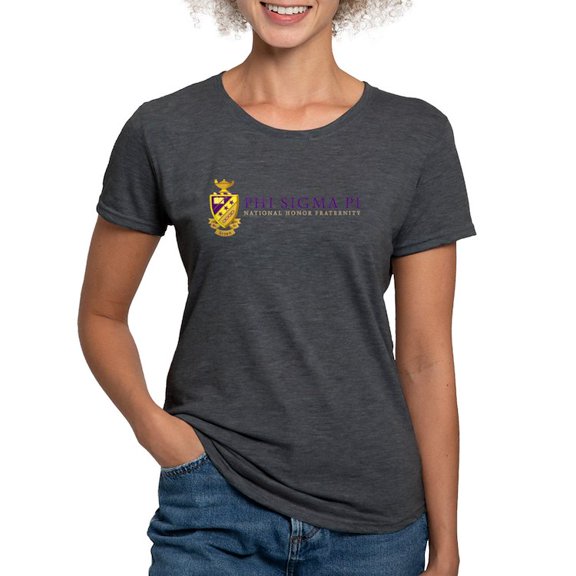 CafePress - Phi Sigma Pi Full Color Wordmark T Shirt - Womens Tri-blend T-Shirt
