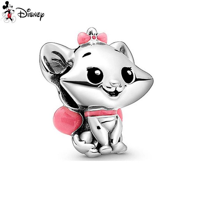 New 925 Sterling Silver Disney Cartoon Collection Bear Charm Bead Pendant Fits Pandora 925 Original Charm Bracelet Women Jewelry Gao Jinjia LED