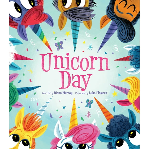 Unicorn Day, (Board Book)