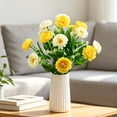 thumbnail image 2 of CoreLiving Silk Sunflower Arrangement Artificial Flowers for Grave Vase Memorial Day Decorations and Summer Wedding Party Table Decor 1 Pack, 2 of 8