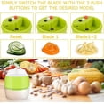 thumbnail image 5 of Spiral Vegetable Cutter, 3 In 1 Vegetable Spaghetti Spiralizer Vegetable, Spiral Vegetable Slicer For Zucchini Noodles, Spaghetti, Carrot, Cucumber, 5 of 5