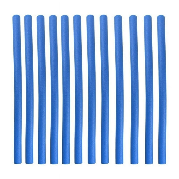 12PCS 35.4inch Trampoline Pole Covers, Protective Trampoline Pole Sleeves for Protection Trampoline Accessories Blue