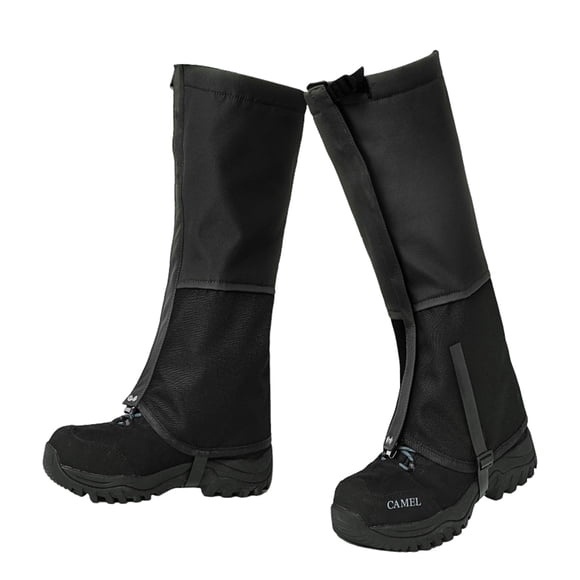 Soidarity Cubrepiernas para esquiar, tela impermeable con mallas para una protección en condiciones difíciles Deportes de nieve negro METRO